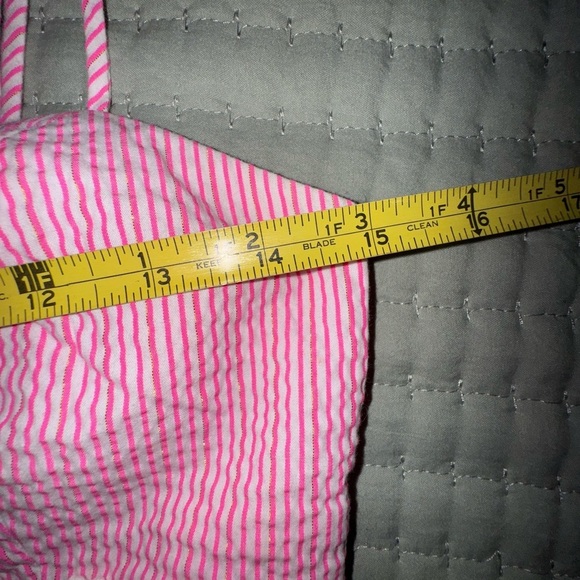 Lilly Pulitzer Pink Sheena Dress. NO SIZE TAG!  EUC. See measurements - Picture 4 of 15